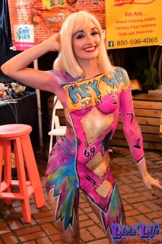 Vibrant Body Art and Elaborate Costumes at Fantasy Fest 2018, Key West