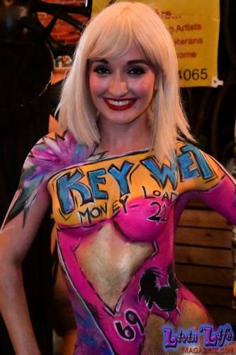 Vibrant Body Art and Elaborate Costumes at Fantasy Fest 2018, Key West