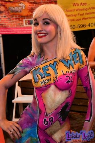 Vibrant Body Art and Elaborate Costumes at Fantasy Fest 2018, Key West