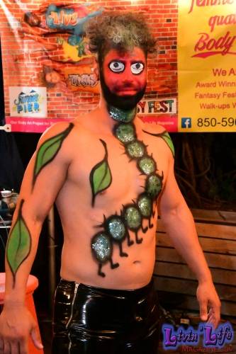 Vibrant Body Art and Elaborate Costumes at Fantasy Fest 2018, Key West