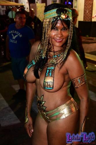 Vibrant Body Art and Elaborate Costumes at Fantasy Fest 2018, Key West