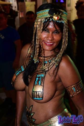 Vibrant Body Art and Elaborate Costumes at Fantasy Fest 2018, Key West
