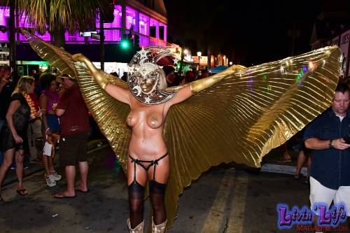 Vibrant Body Art and Elaborate Costumes at Fantasy Fest 2018, Key West