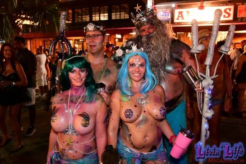 Vibrant Body Art and Elaborate Costumes at Fantasy Fest 2018, Key West