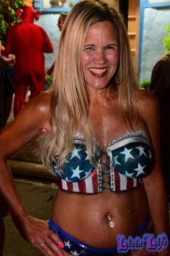 Vibrant Body Art and Elaborate Costumes at Fantasy Fest 2018, Key West