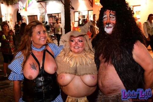 Vibrant Body Art and Elaborate Costumes at Fantasy Fest 2018, Key West