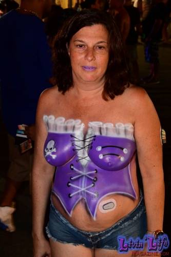 Vibrant Body Art and Elaborate Costumes at Fantasy Fest 2018, Key West