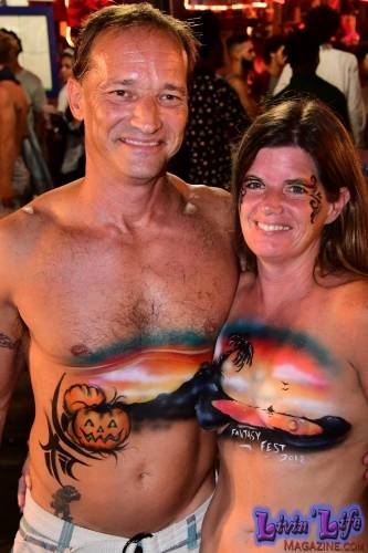 Vibrant Body Art and Elaborate Costumes at Fantasy Fest 2018, Key West