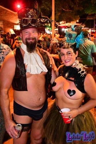 Vibrant Body Art and Elaborate Costumes at Fantasy Fest 2018, Key West