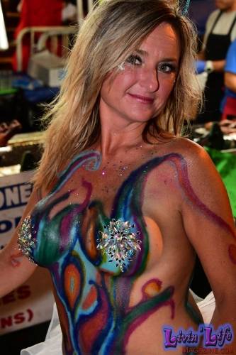 Vibrant Body Art and Elaborate Costumes at Fantasy Fest 2018, Key West