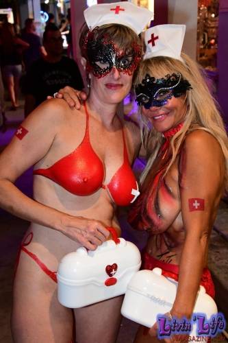 Vibrant Body Art and Elaborate Costumes at Fantasy Fest 2018, Key West