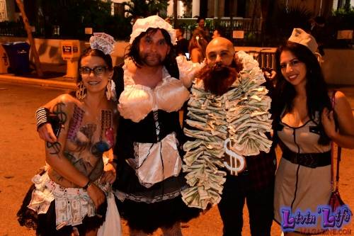 Vibrant Body Art and Elaborate Costumes at Fantasy Fest 2018, Key West