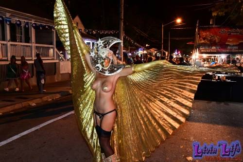 Vibrant Body Art and Elaborate Costumes at Fantasy Fest 2018, Key West