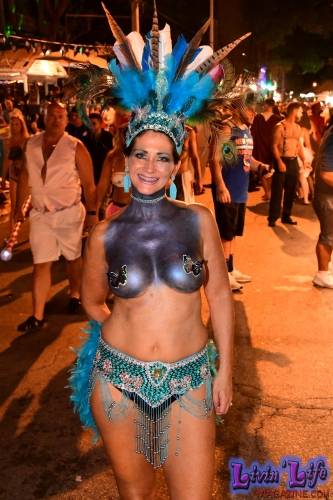 Vibrant Body Art and Elaborate Costumes at Fantasy Fest 2018, Key West