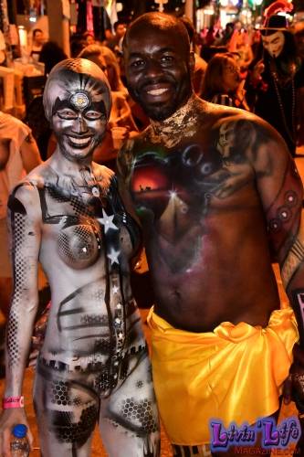 Vibrant Body Art and Elaborate Costumes at Fantasy Fest 2018, Key West