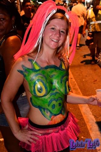 Vibrant Body Art and Elaborate Costumes at Fantasy Fest 2018, Key West