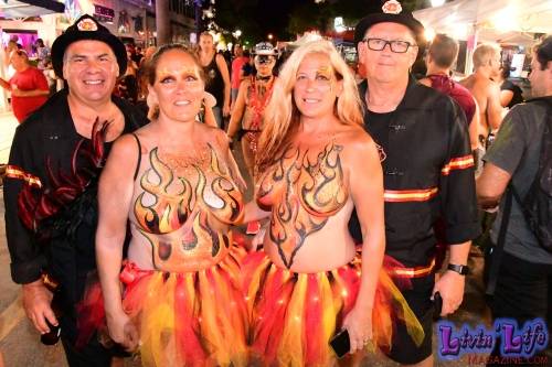 Vibrant Body Art and Elaborate Costumes at Fantasy Fest 2018, Key West