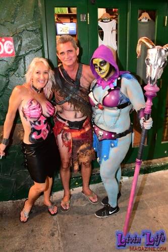 Vibrant Body Art and Elaborate Costumes at Fantasy Fest 2018, Key West