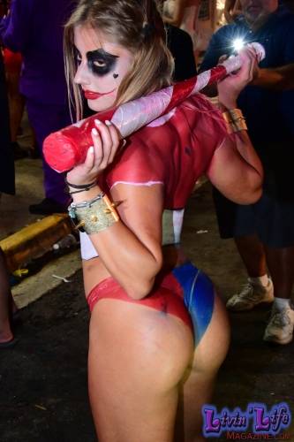 Vibrant Body Art and Elaborate Costumes at Fantasy Fest 2018, Key West