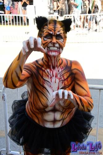 Vibrant Body Art and Elaborate Costumes at Fantasy Fest 2018, Key West