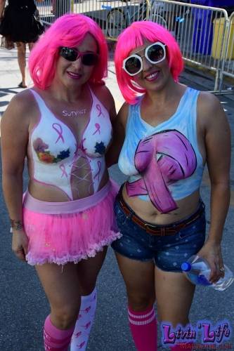 Vibrant Body Art and Elaborate Costumes at Fantasy Fest 2018, Key West