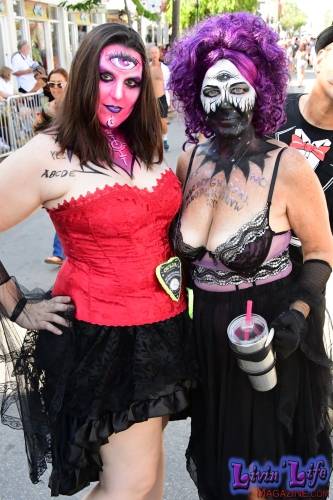 Vibrant Body Art and Elaborate Costumes at Fantasy Fest 2018, Key West