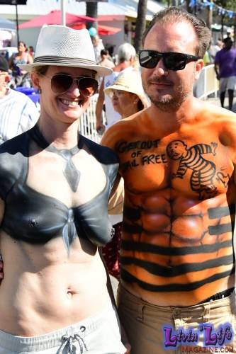 Vibrant Body Art and Elaborate Costumes at Fantasy Fest 2018, Key West