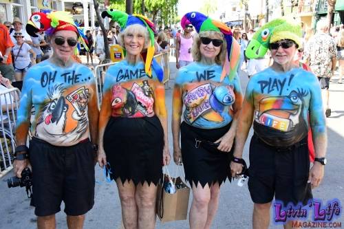 Vibrant Body Art and Elaborate Costumes at Fantasy Fest 2018, Key West