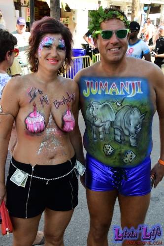 Vibrant Body Art and Elaborate Costumes at Fantasy Fest 2018, Key West