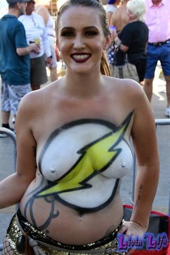 Vibrant Body Art and Elaborate Costumes at Fantasy Fest 2018, Key West