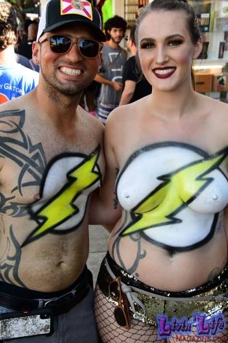 Vibrant Body Art and Elaborate Costumes at Fantasy Fest 2018, Key West