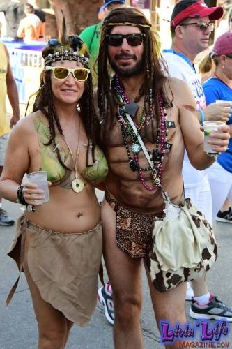 Vibrant Body Art and Elaborate Costumes at Fantasy Fest 2018, Key West
