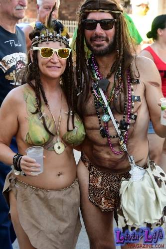 Vibrant Body Art and Elaborate Costumes at Fantasy Fest 2018, Key West