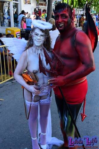 Vibrant Body Art and Elaborate Costumes at Fantasy Fest 2018, Key West