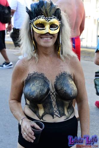 Vibrant Body Art and Elaborate Costumes at Fantasy Fest 2018, Key West
