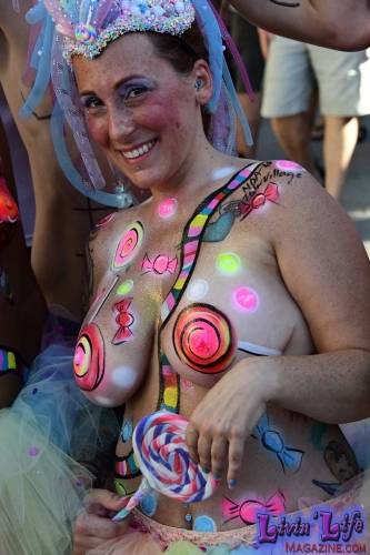 Vibrant Body Art and Elaborate Costumes at Fantasy Fest 2018, Key West
