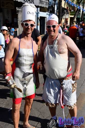 Vibrant Body Art and Elaborate Costumes at Fantasy Fest 2018, Key West
