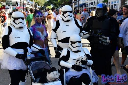 Vibrant Body Art and Elaborate Costumes at Fantasy Fest 2018, Key West