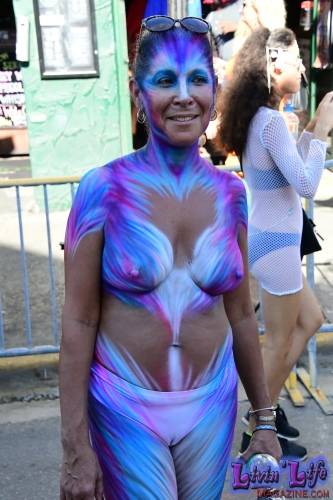 Vibrant Body Art and Elaborate Costumes at Fantasy Fest 2018, Key West