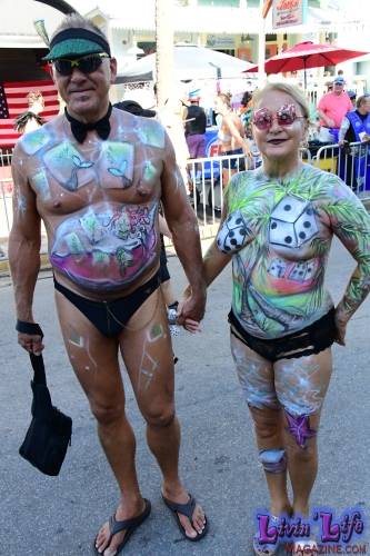 Vibrant Body Art and Elaborate Costumes at Fantasy Fest 2018, Key West