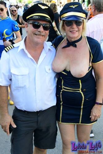 Vibrant Body Art and Elaborate Costumes at Fantasy Fest 2018, Key West