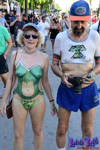 Vibrant Body Art and Elaborate Costumes at Fantasy Fest 2018, Key West