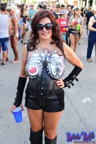 Vibrant Body Art and Elaborate Costumes at Fantasy Fest 2018, Key West