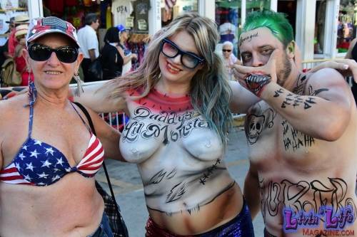 Vibrant Body Art and Elaborate Costumes at Fantasy Fest 2018, Key West