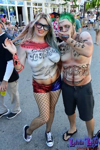 Vibrant Body Art and Elaborate Costumes at Fantasy Fest 2018, Key West