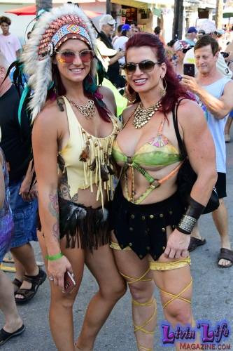 Vibrant Body Art and Elaborate Costumes at Fantasy Fest 2018, Key West