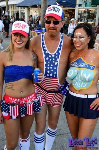 Vibrant Body Art and Elaborate Costumes at Fantasy Fest 2018, Key West