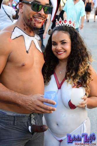 Vibrant Body Art and Elaborate Costumes at Fantasy Fest 2018, Key West