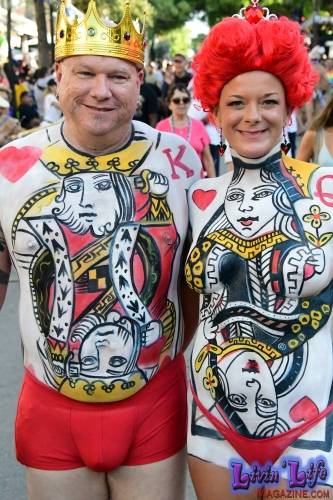 Vibrant Body Art and Elaborate Costumes at Fantasy Fest 2018, Key West