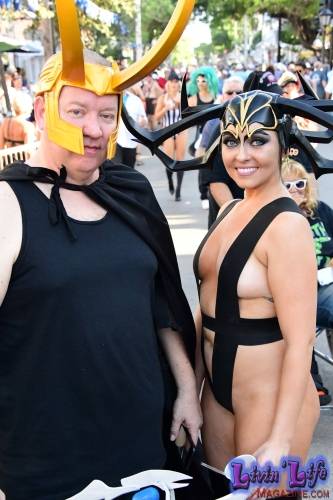 Vibrant Body Art and Elaborate Costumes at Fantasy Fest 2018, Key West